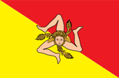 http://en.wikipedia.org/wiki/File:Sicilian_Flag.svg http://upload.wikimedia.org/wikipedia/commons/thumb/8/84/Sicilian_Flag.svg/220px-Sicilian_Flag.svg.png