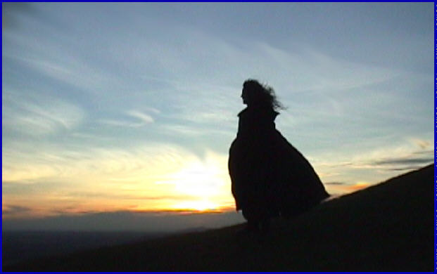 Julie on Adam's Peak